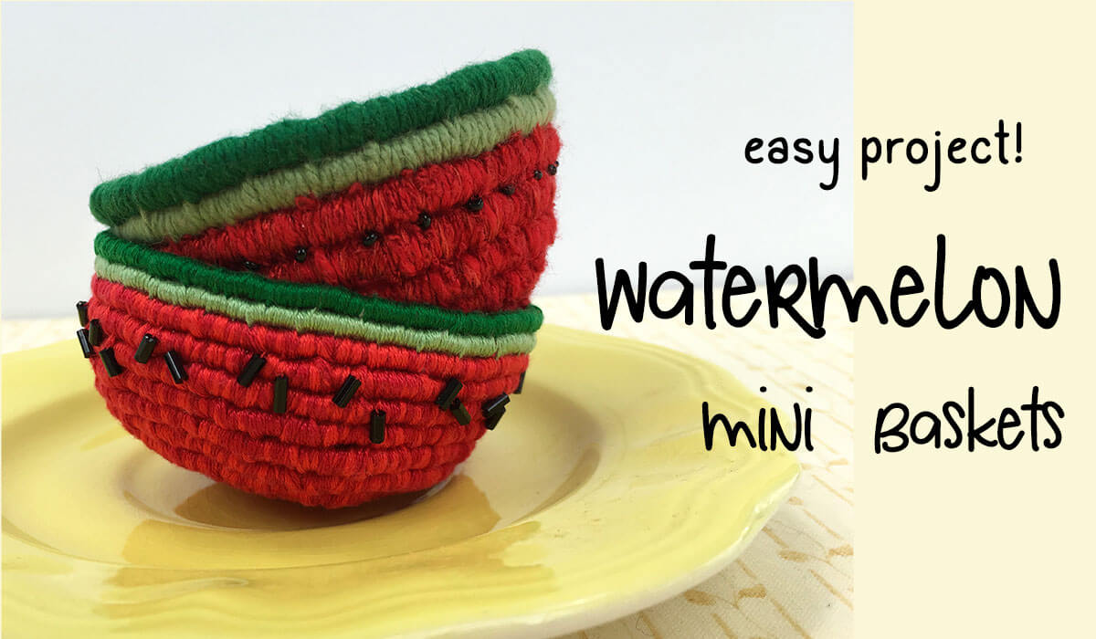 watemelon mini basket