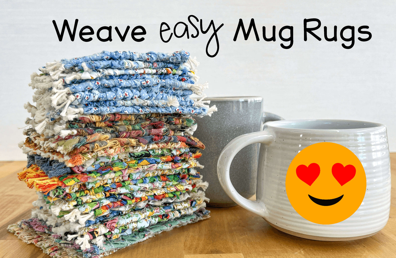 Learn to Weave with Fabric Scraps