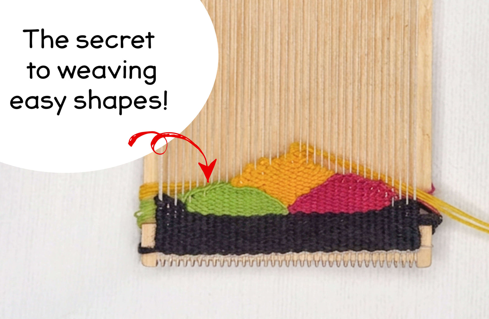 The Secret to Weaving Easy Shapes