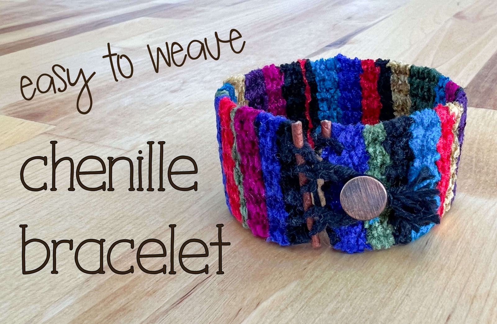 How to Weave a Bracelet on a Little Loom