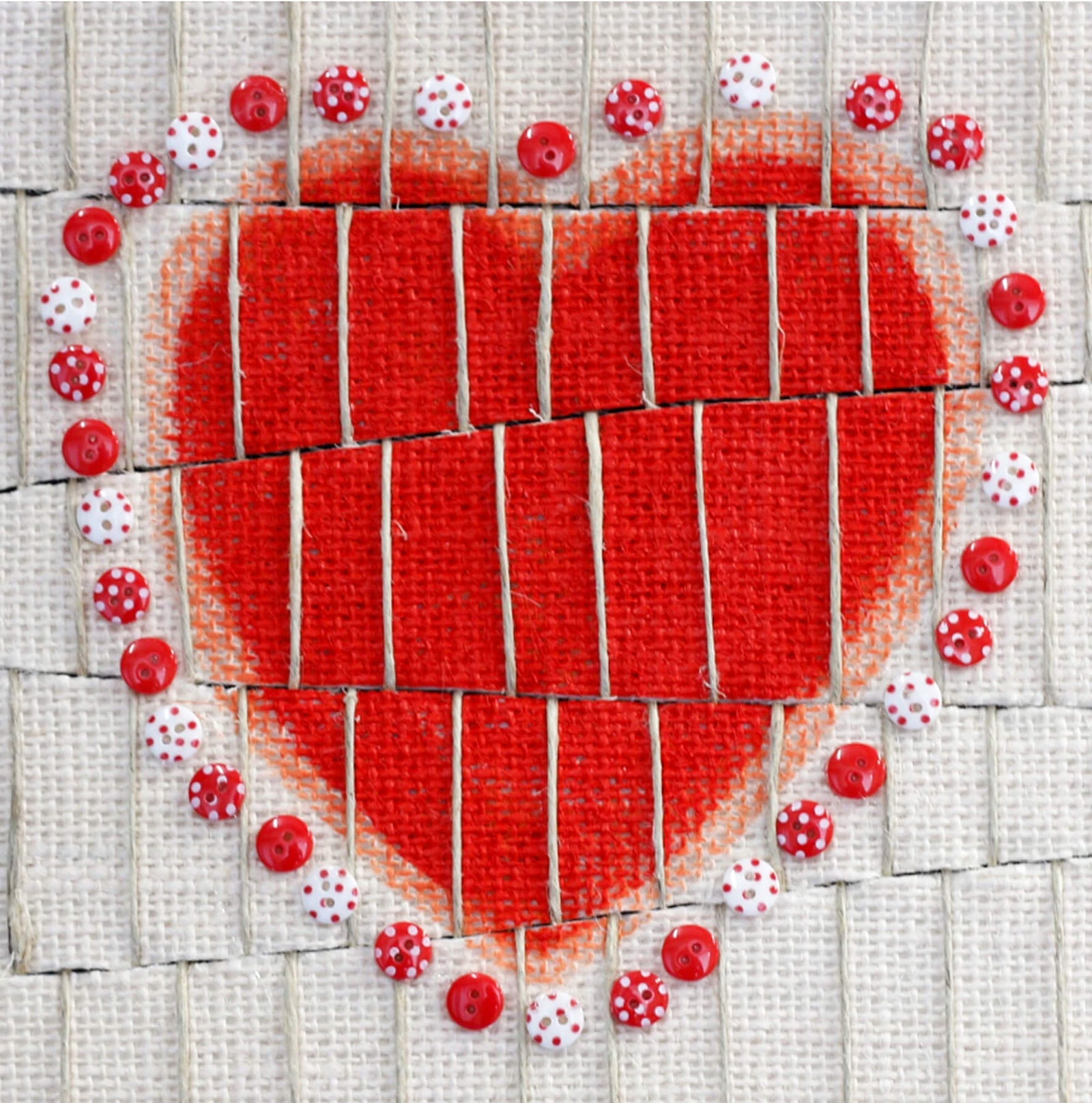 Easy DIY Heart Wall Hanging