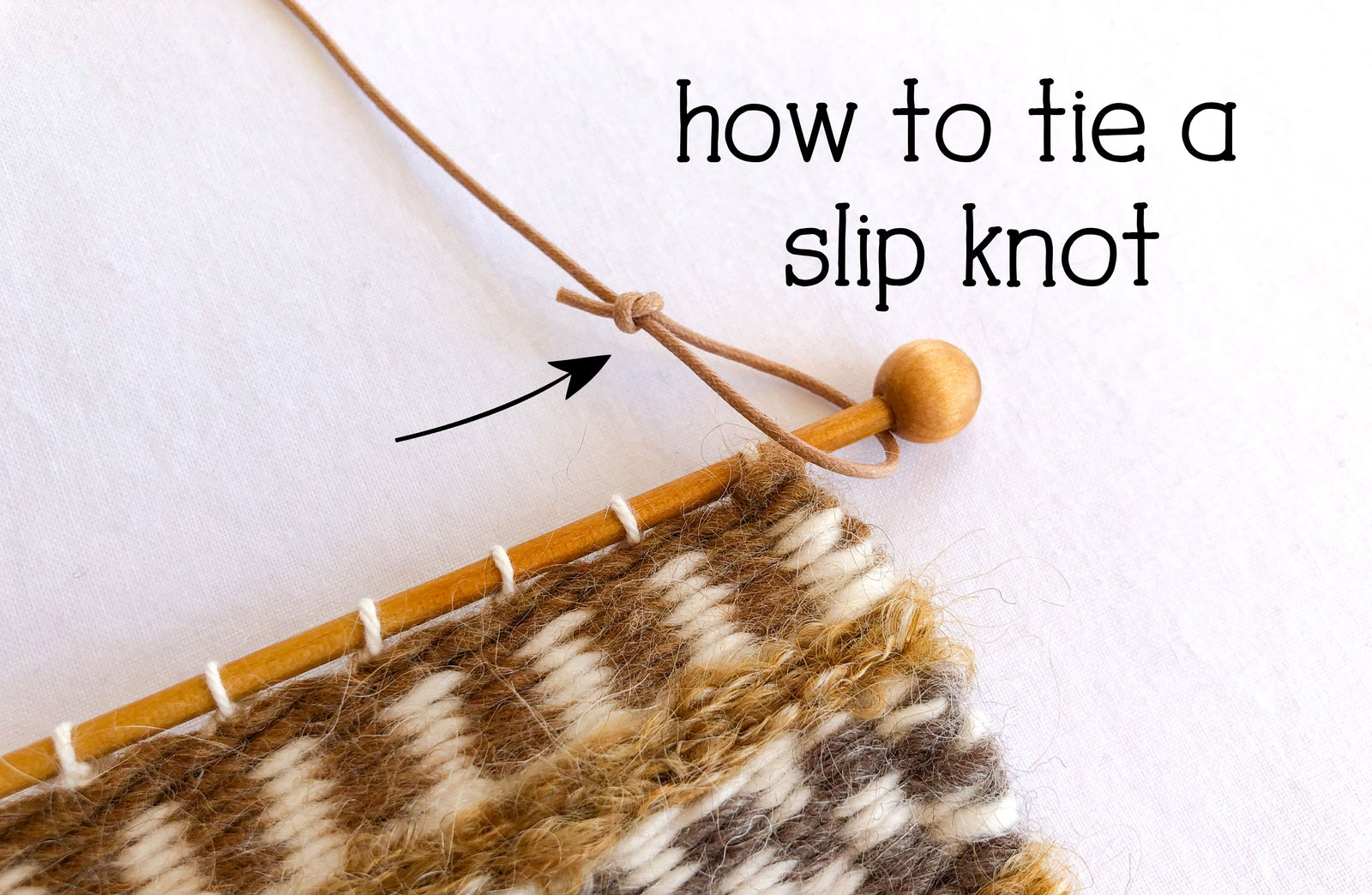 How to Tie a Slip Knot