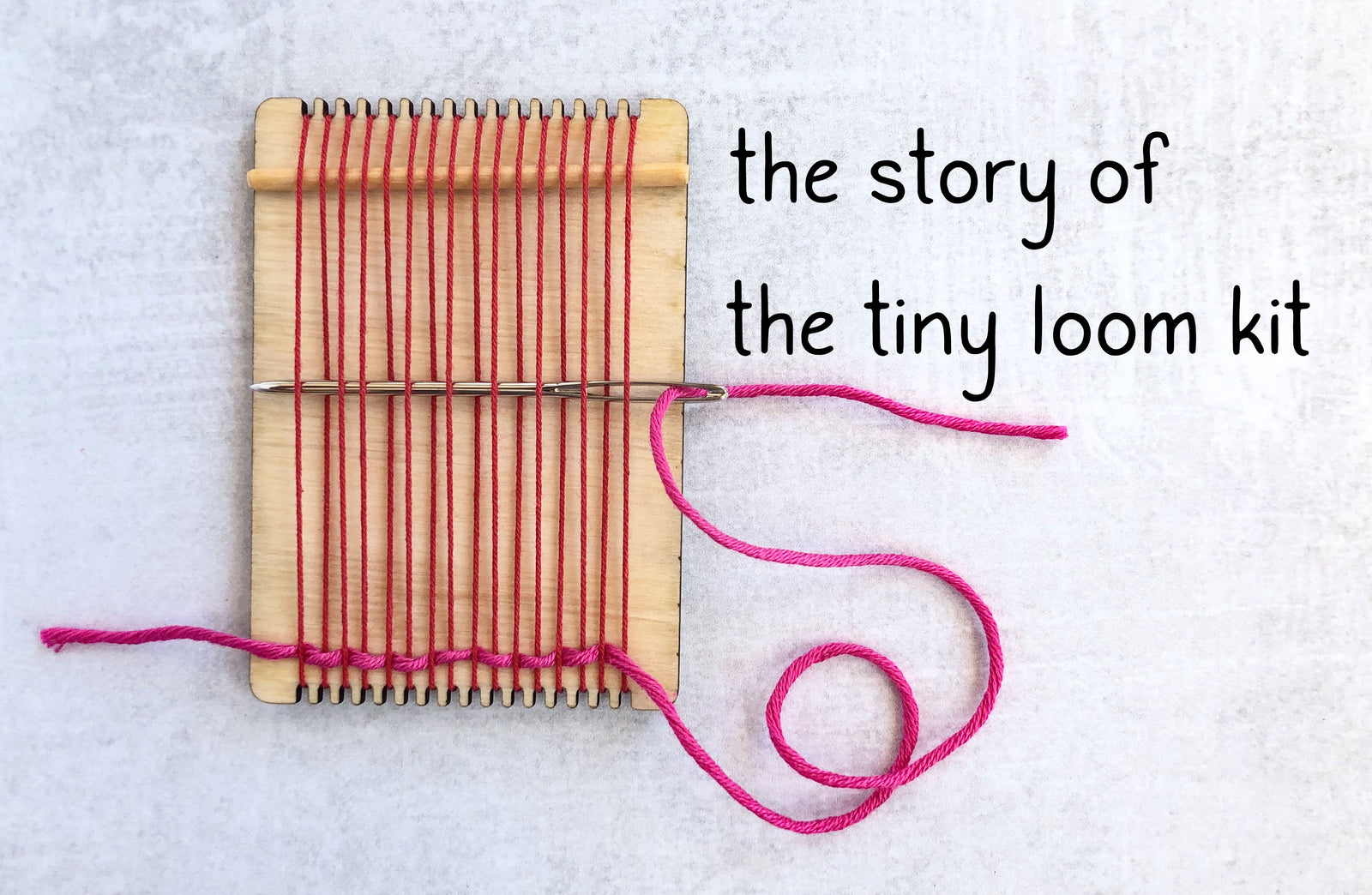 Tiny Wooden Loom Kits