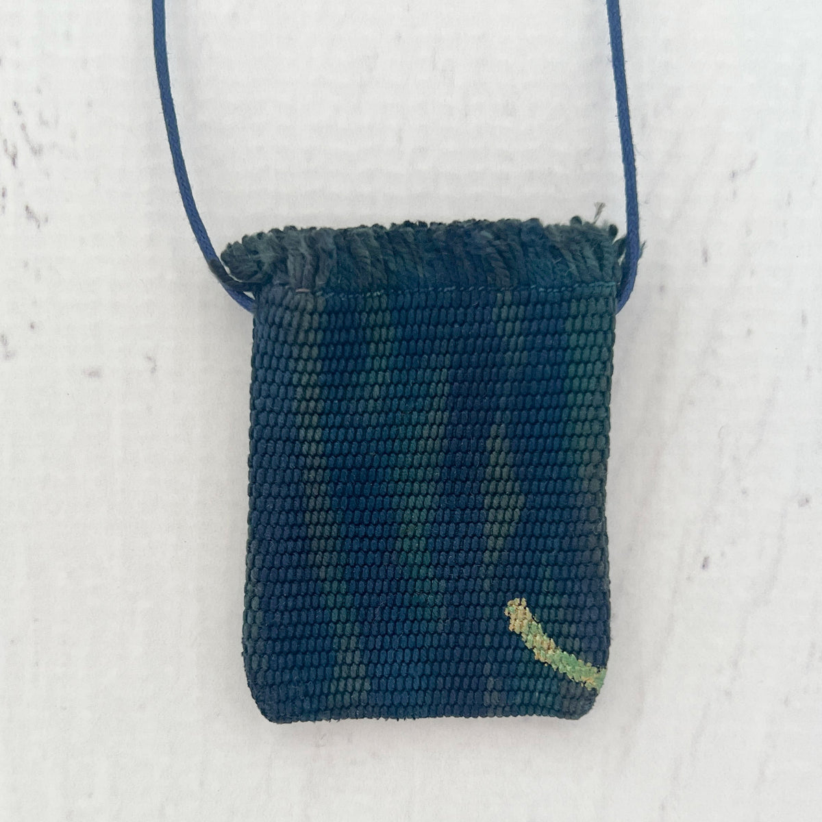 Handwoven Silk Amulet Bag - Snake