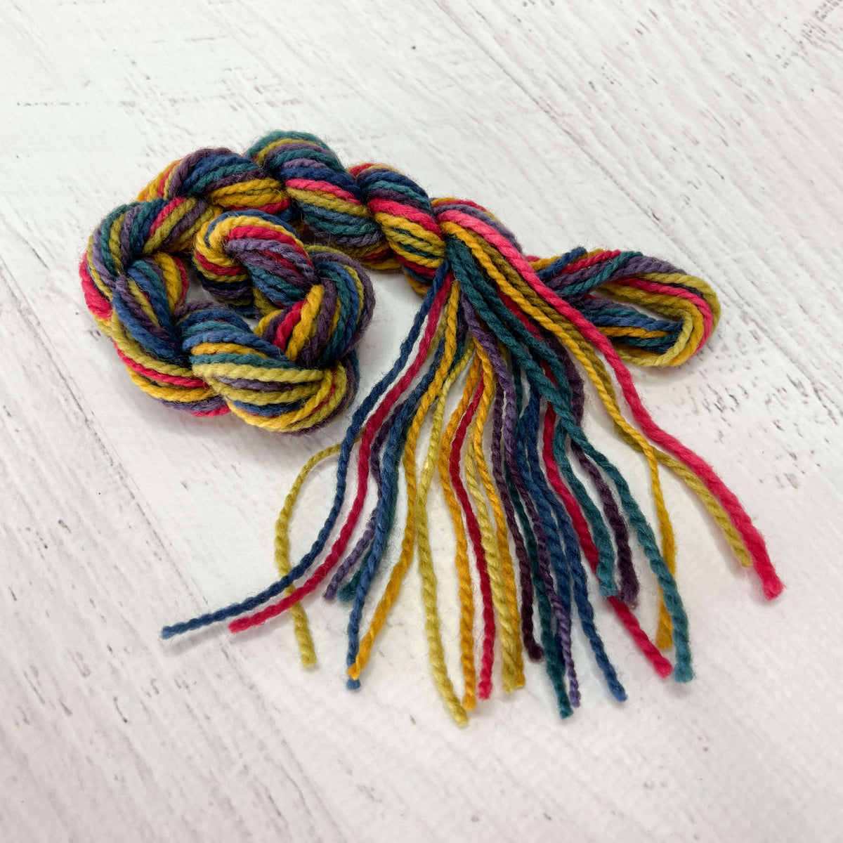Mini Yarn Skein - Alpaca - Canyon Sunset Colors