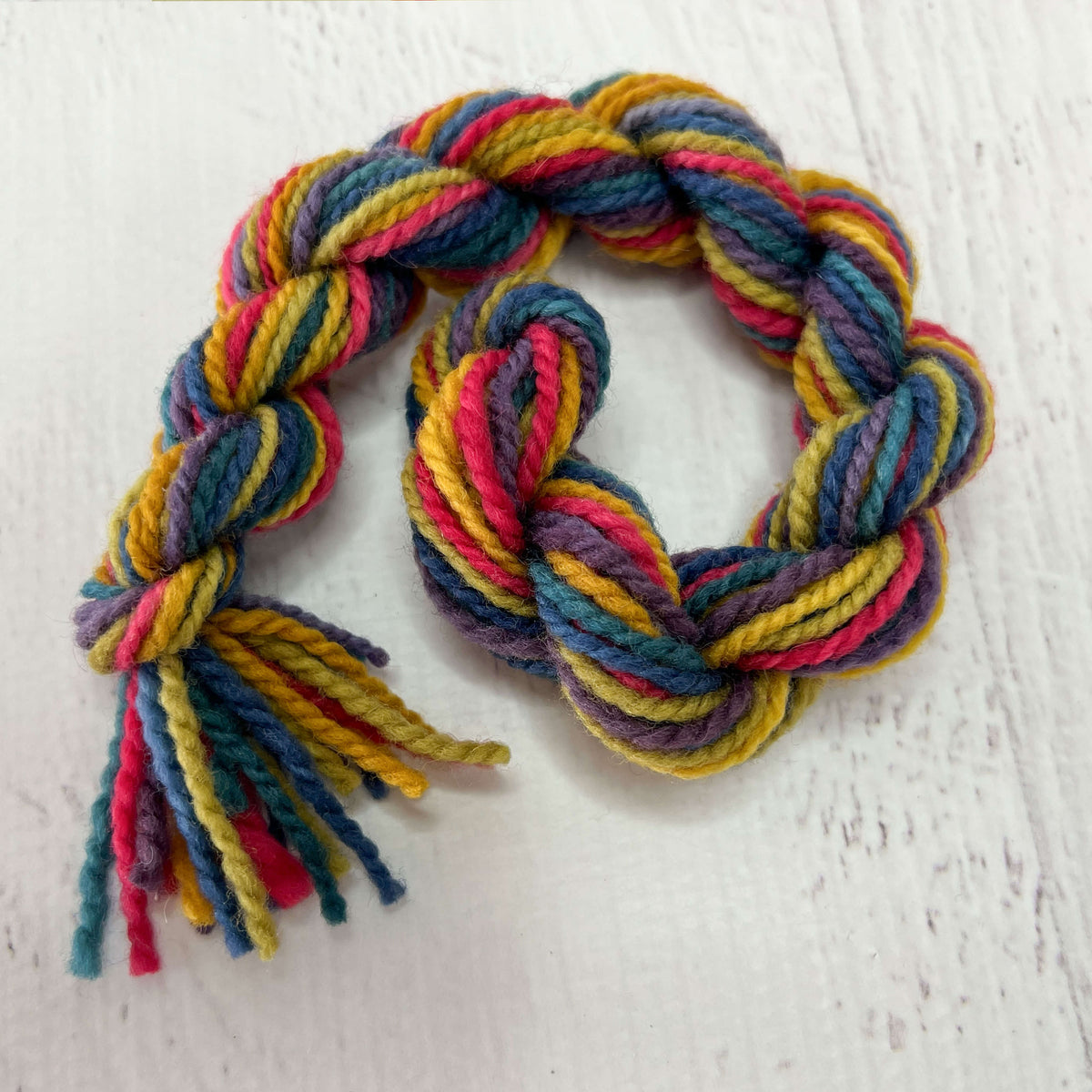 Mini Yarn Skein - Alpaca - Canyon Sunset Colors
