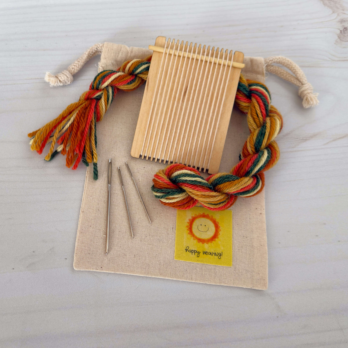 Tiny Loom Kit - Baby Alpaca  - Autumn Colors