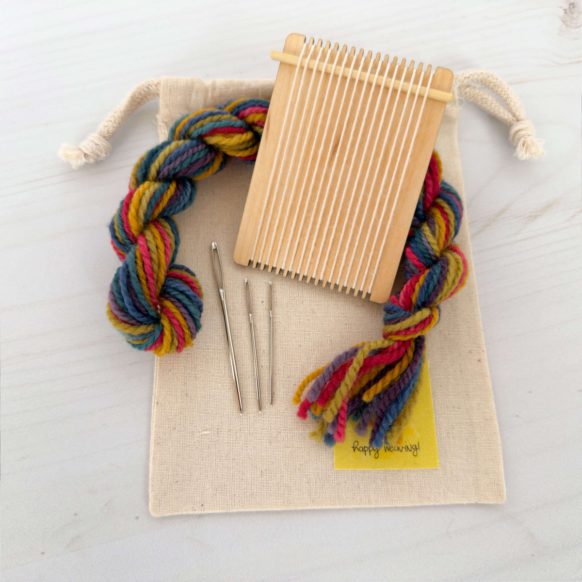 Tiny Loom Kit - Alpaca - Canyon Sunset Colors