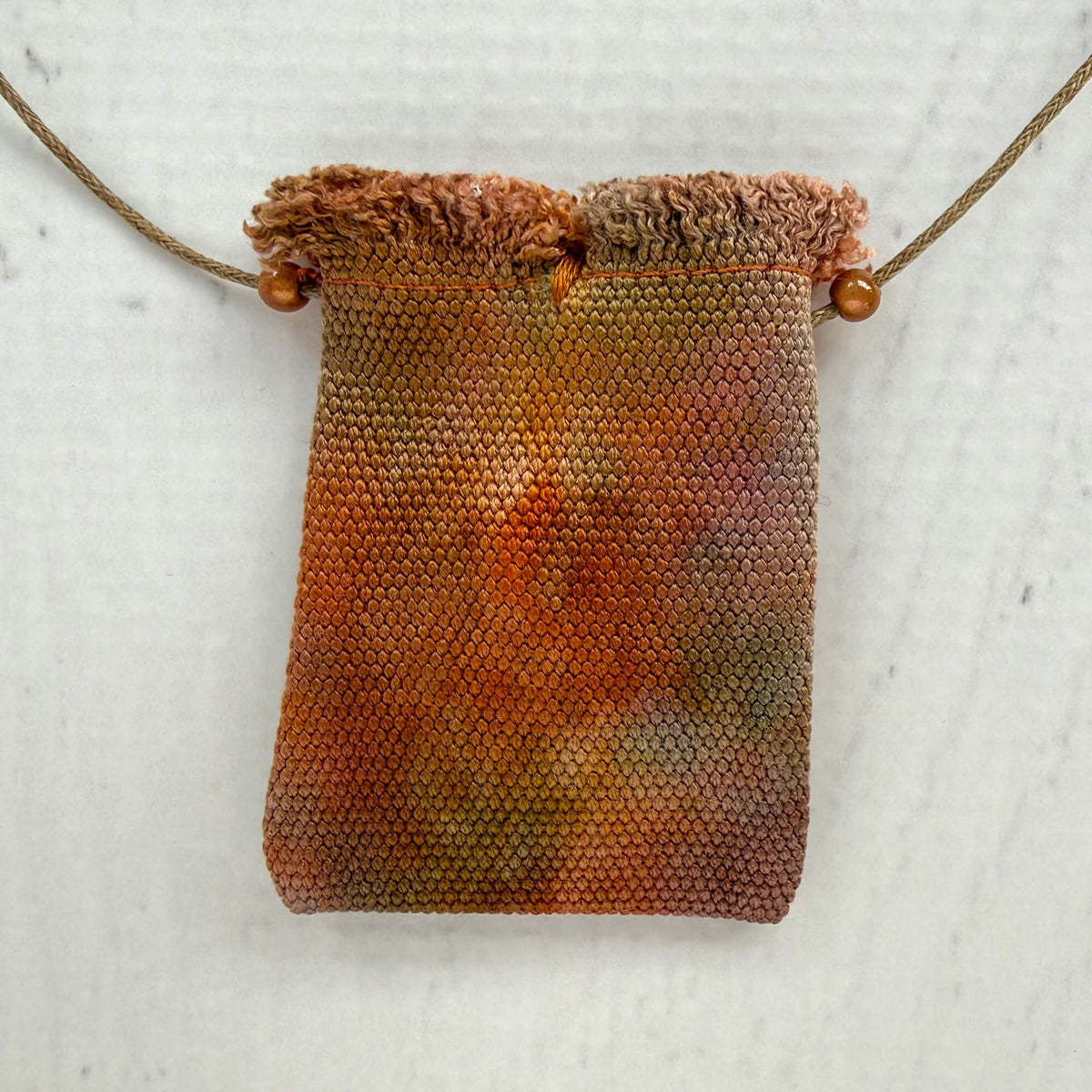 Handwoven Silk Amulet Bag - Primitive Creative Hand