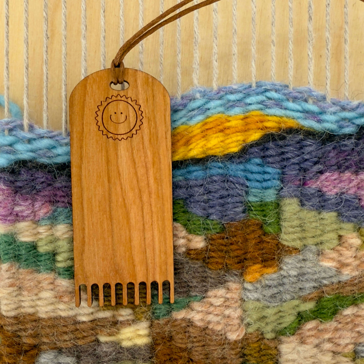 Mini Tapestry Beater - Cherry Wood