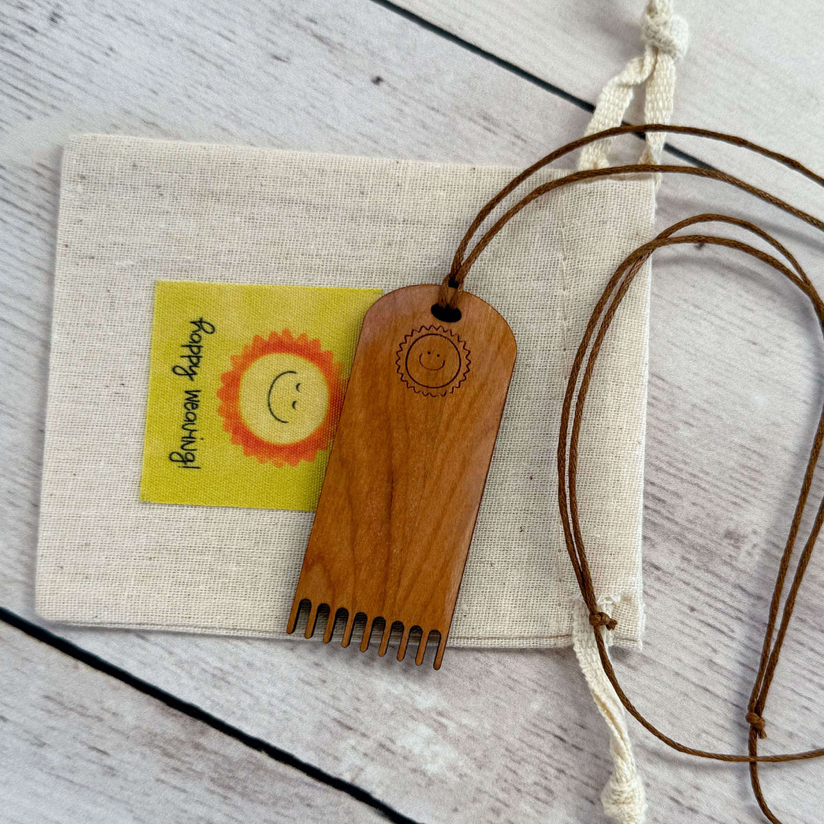 Mini Tapestry Beater - Cherry Wood