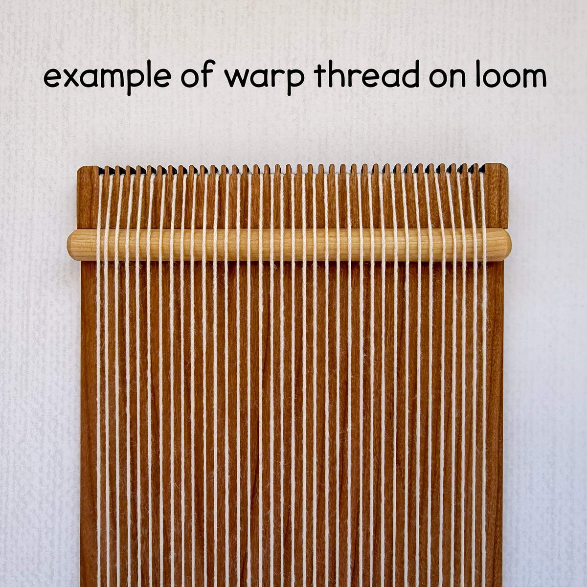 Sheila Loom Kit - Small Wooden Loom - 5x8.5 Inches - 8 Dent