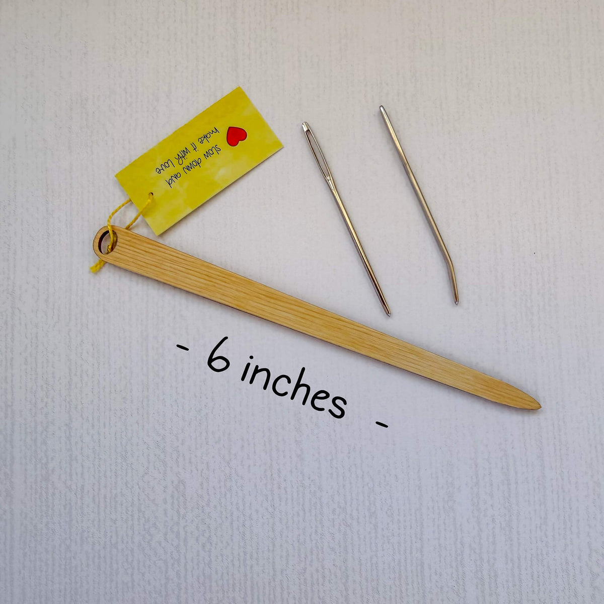 Sheila Loom Kit - Small Wooden Loom - 5x8.5 Inches - 6 Dent