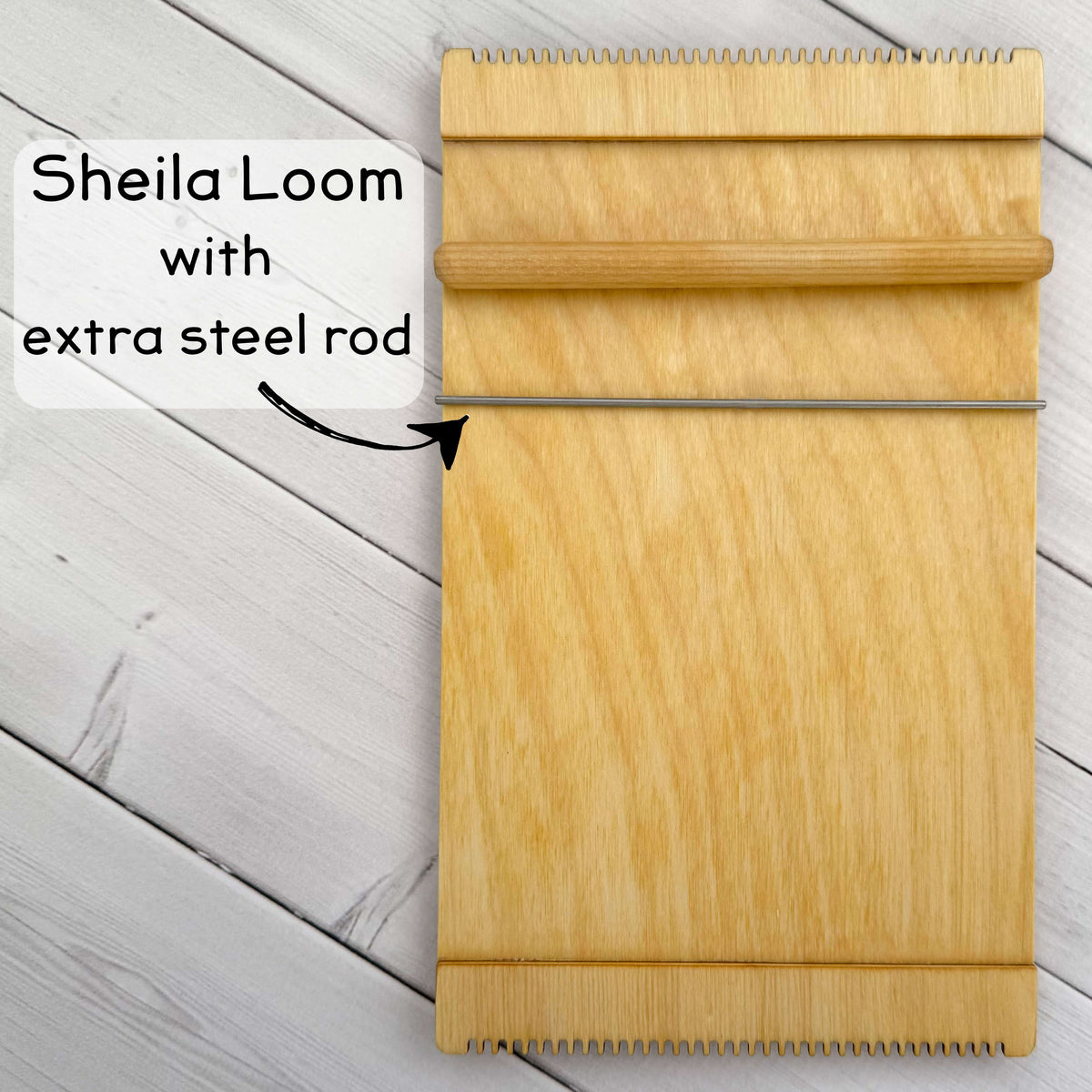 Moon and Mountains Yarn Kit + Weaving Supplies and Loom