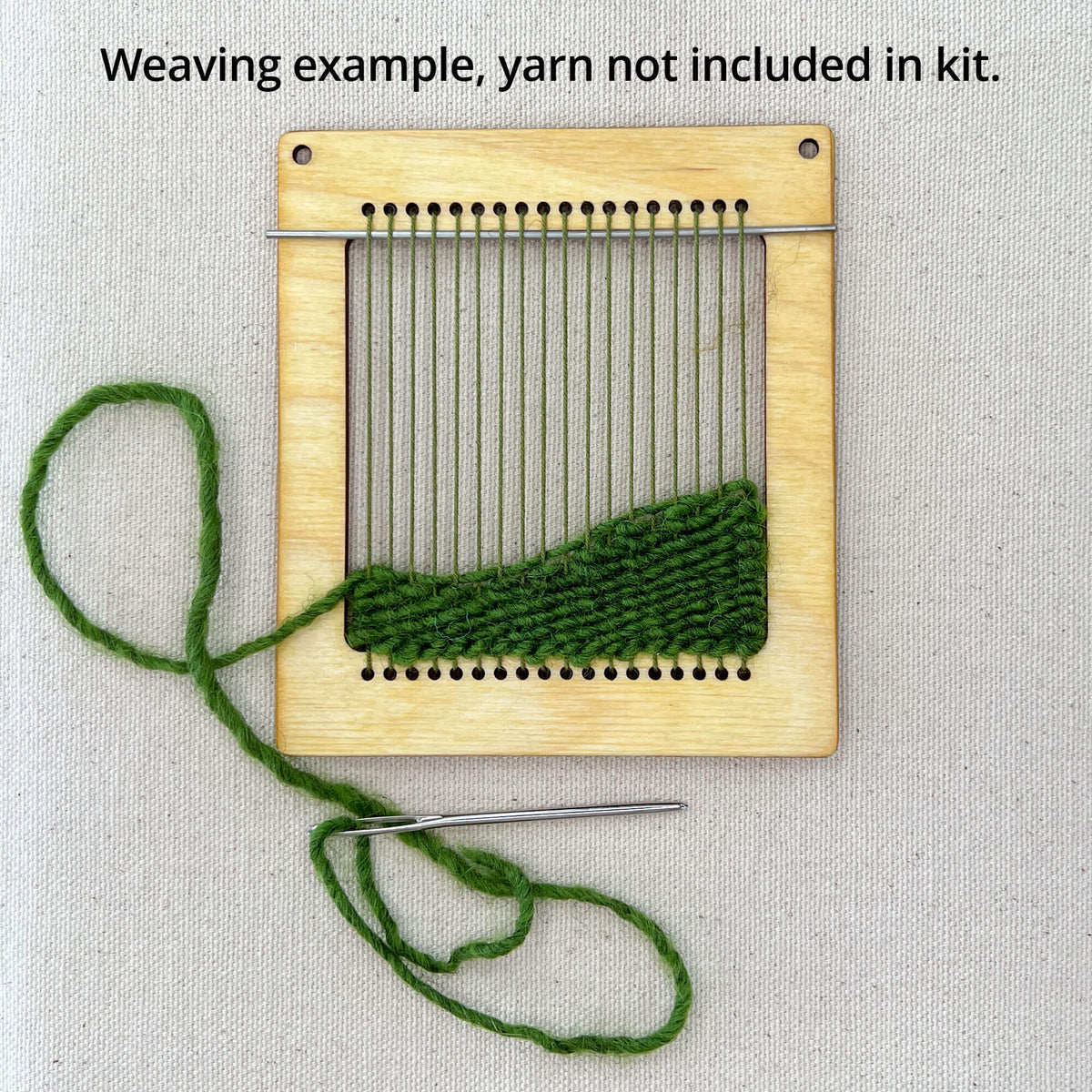 Little Frame Loom Weaving Kit - Cherry