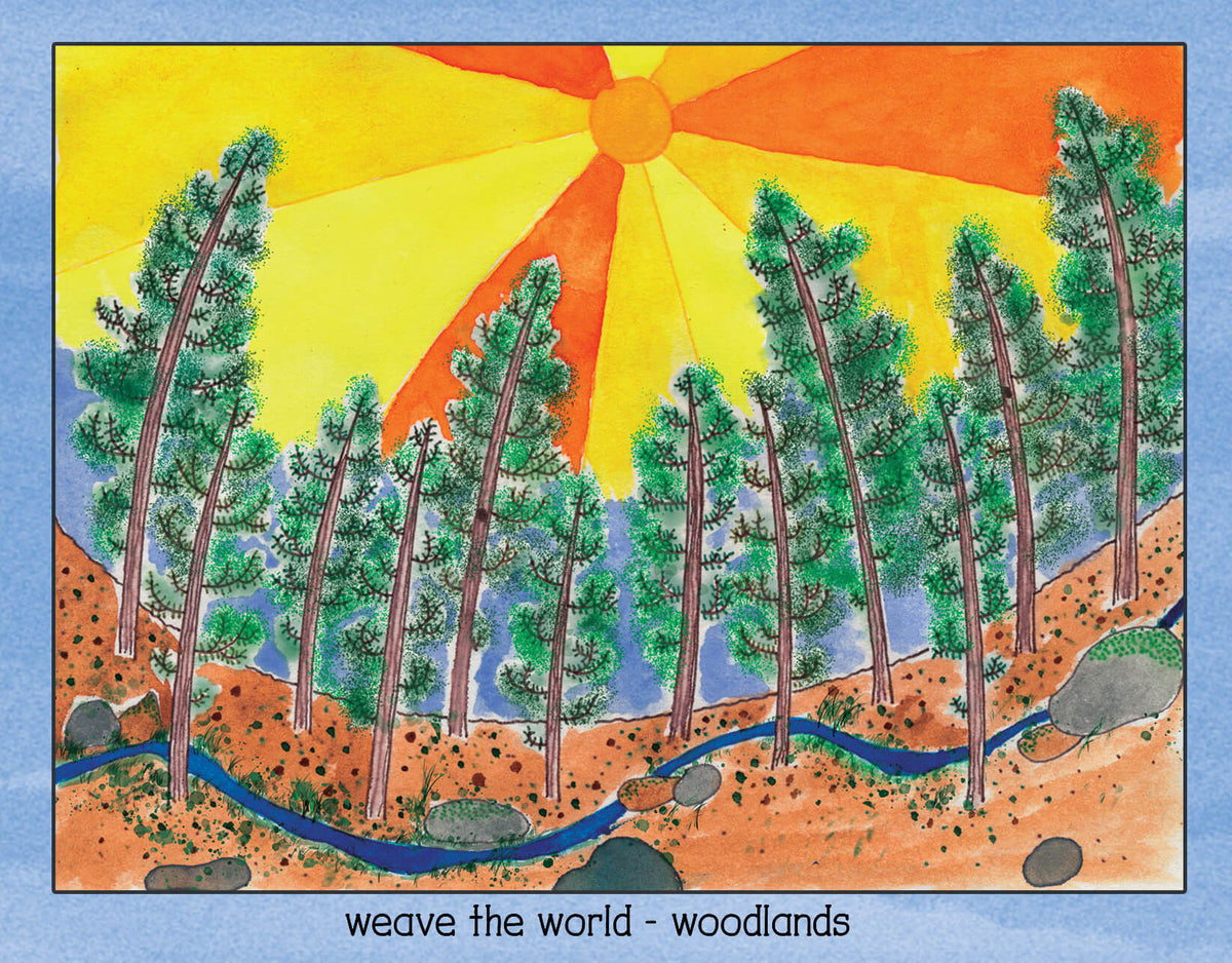 Weave the World - Mini Yarn Skeins - Colors of the Woodlands