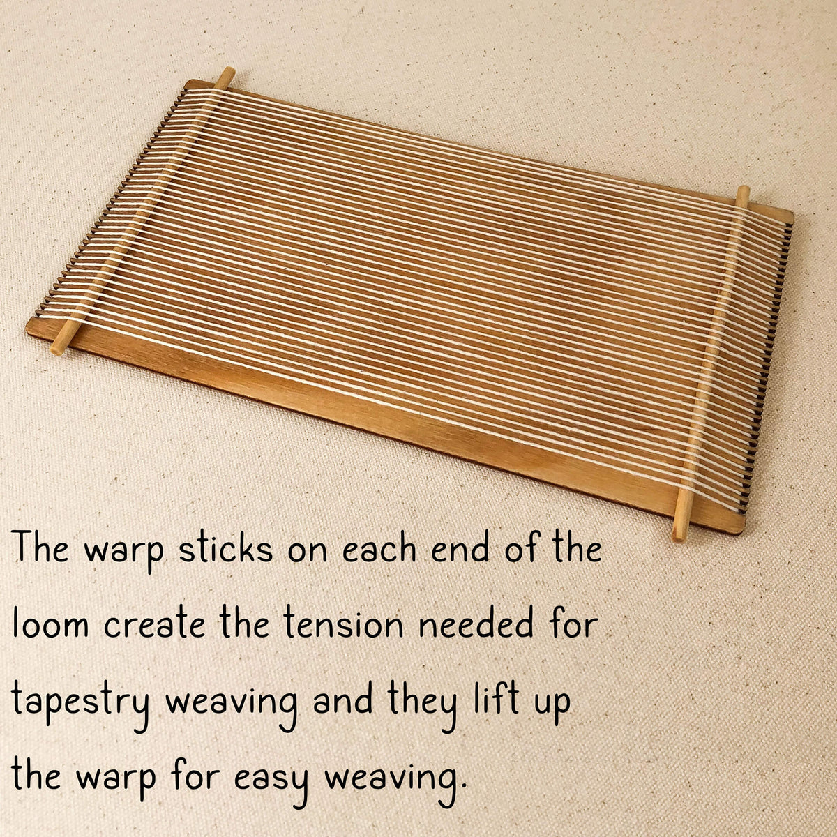 Annie Loom - Wooden Lap Loom