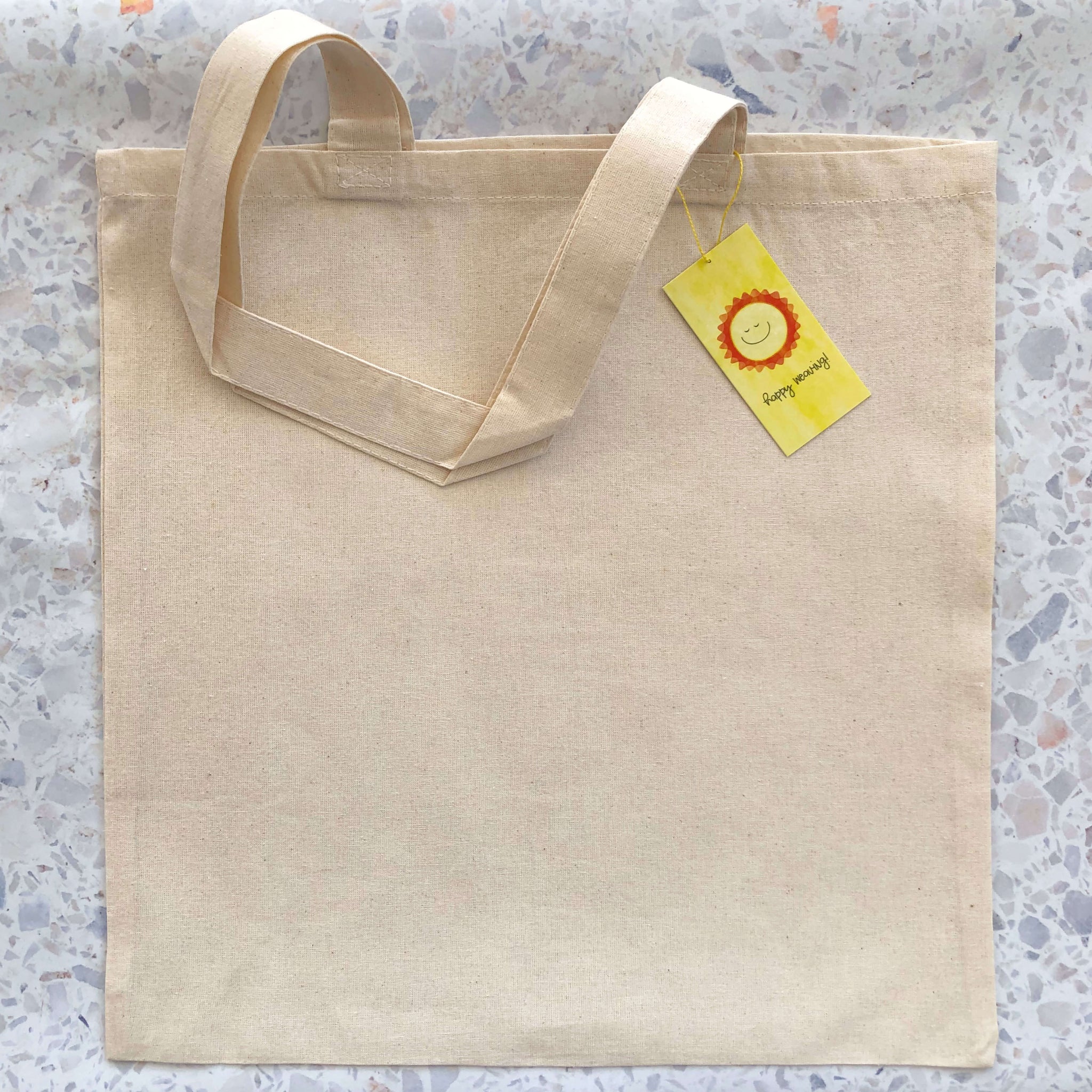 Cotton Muslin Bag 15x15 inches The Creativity Patch Lucy Jennings